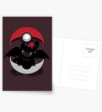How To Catch Your Dragon Postcards