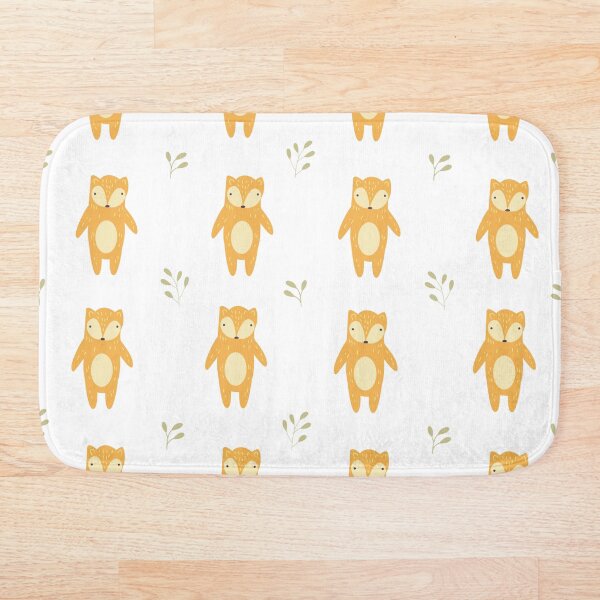 Item preview, Cute forest fox pattern with botanical elements designed and sold by nonceni.