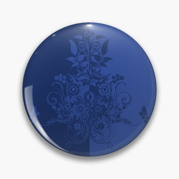 Item preview, Dual tone blue swirly designed and sold by Anteia.