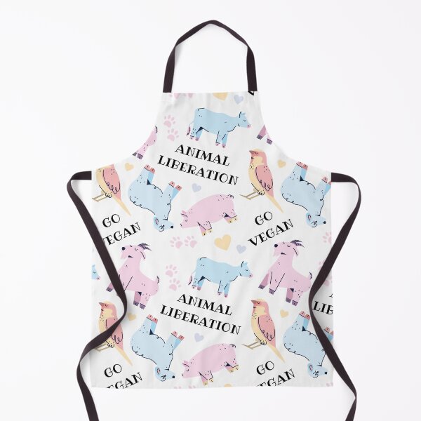 Item preview, Animal Liberation - Go Vegan | Cute Animal Pattern designed and sold by EarlessPierre.