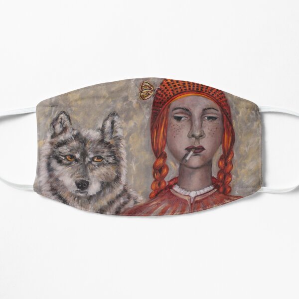 Red Riding Hood and the wolf Mask