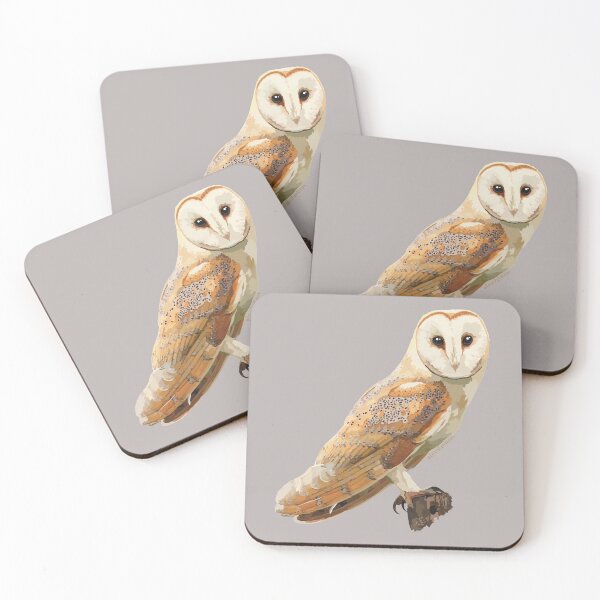 Item preview, Barn Owl (Tyto alba) designed and sold by Alawstrations.