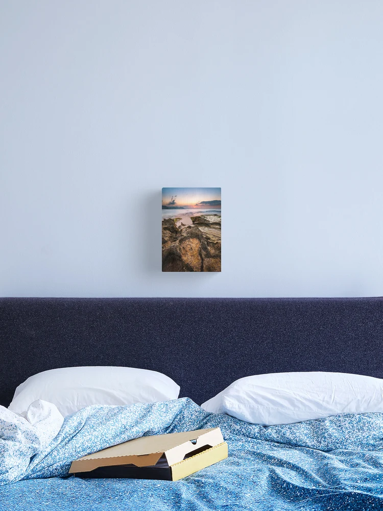 Thumbnail 2 of 3, Canvas Print, Sharp Rocks at Sunrise designed and sold by Ralph Goldsmith.