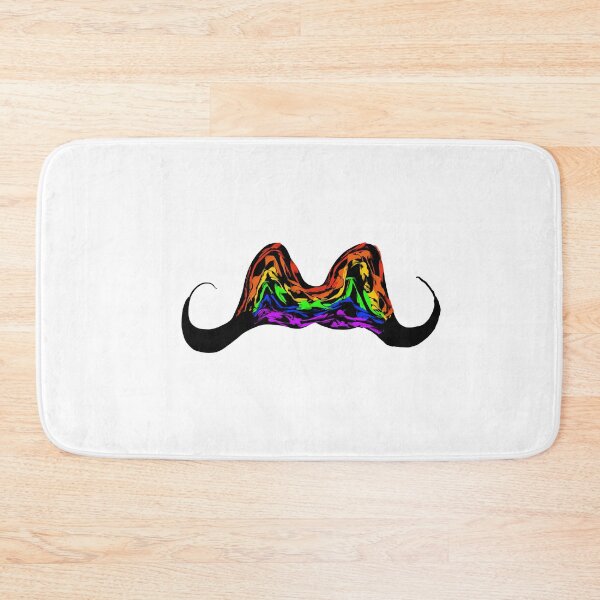 Item preview, Gay Mustache designed and sold by Hungrydots.