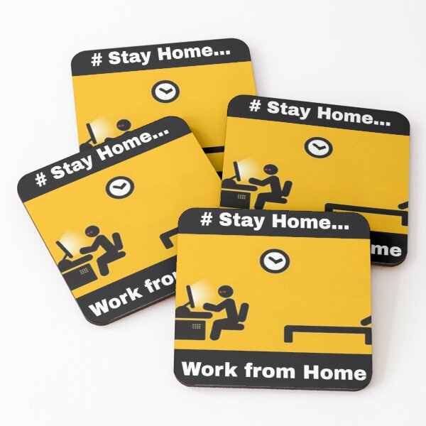Item preview, #Stay Home Work from Home designed and sold by 59SHOP24.