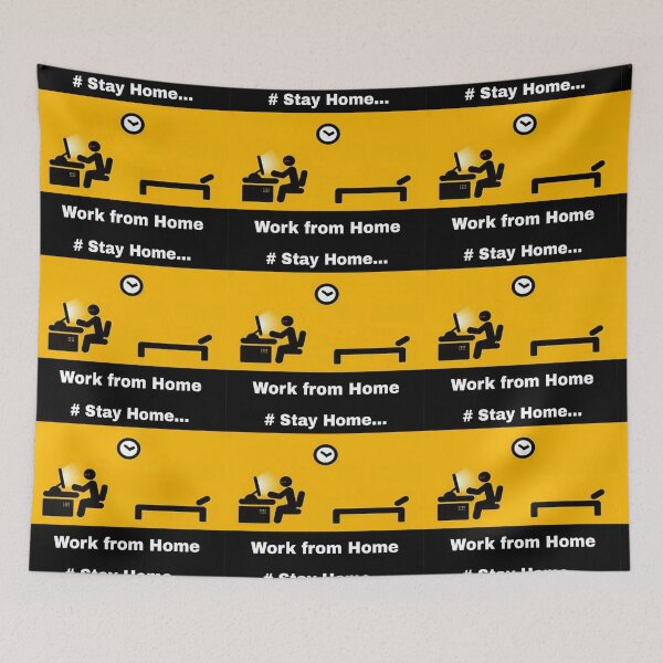 Item preview, #Stay Home Work from Home designed and sold by 59SHOP24.