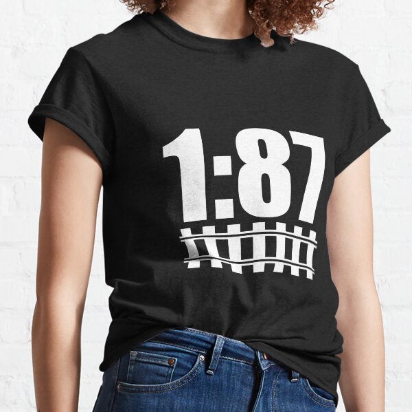1:87 model train track H0 Classic T-Shirt