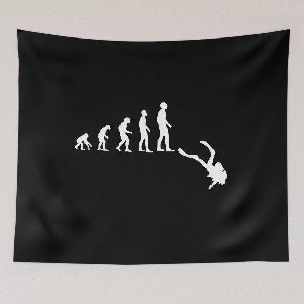 Item preview, Diving diver evolution gift idea designed and sold by Argentini.