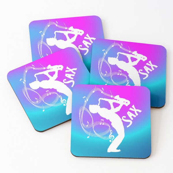Item preview, Sax Player Modern Colorful Music Theme Graphic Design designed and sold by Artification.