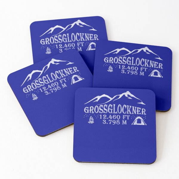 Item preview, Grossglockner mountains hiking altitude meters Austria designed and sold by DerNerd.