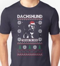 DACHSHUND THROUGH THE SNOW 2 Unisex T-Shirt