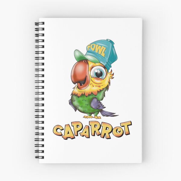 Item preview, Funny Colored Parrot designed and sold by Balazs Borzon.