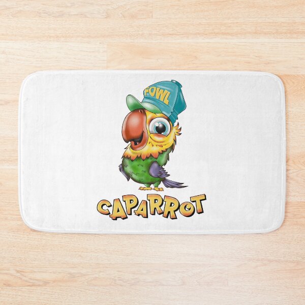 Item preview, Funny Colored Parrot designed and sold by Balazs Borzon.