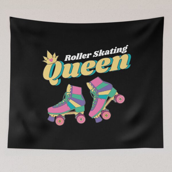 Item preview, Rollerskating Queen - Retro Rollerskating skating 70s Rollerskating Queen designed and sold by Rzelemenz.