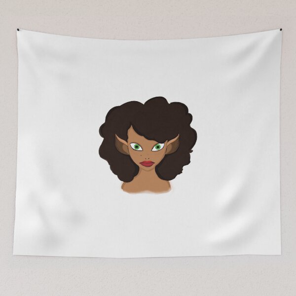 Item preview, Afro Elf designed and sold by SilverSquirrels.