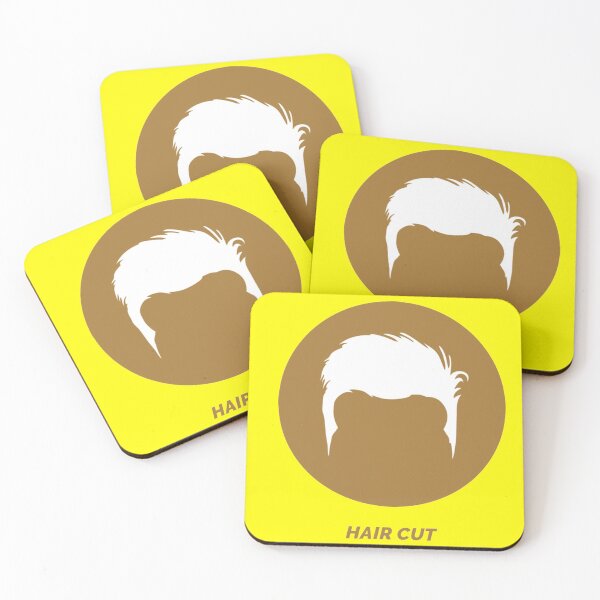 Copy of Men's Haircut Coasters (Set of 4)