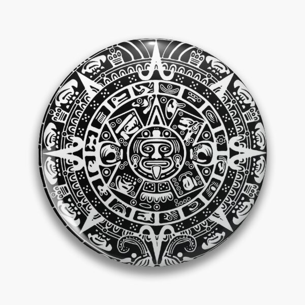 Item preview, Aztec sun stone calendar designed and sold by DotorEaon.