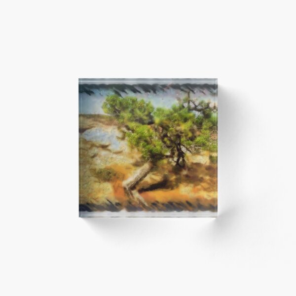 Item preview, Gnarly Tree on the Cliffside designed and sold by Bubblepoor.