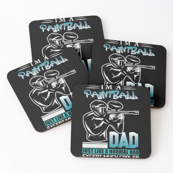 Item preview, Paintball Father Hobby Sport Shirt Design designed and sold by Grinover.