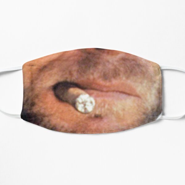 Clint Eastwood Face Mask Flat Mask