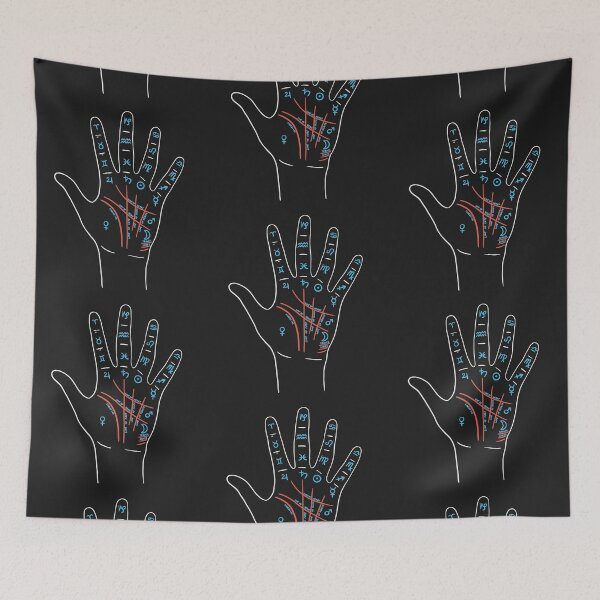 Item preview, Palmistry With Zodiac Signs and Planets designed and sold by isstgeschichte.