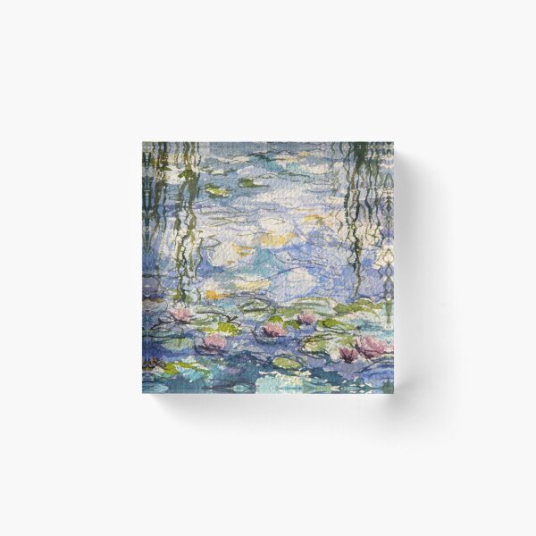 Aperçu de l'œuvre Les lys de Monet à Giverny créée et vendue par Elizabeth Moore Golding.