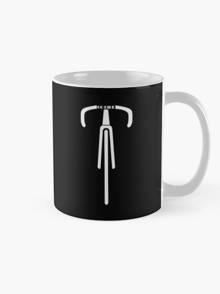 Thumbnail 3 of 6, Coffee Mug, Go Ride Your Bicycle White designed and sold by RabeDesigns.