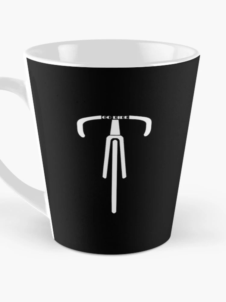 Thumbnail 3 of 4, Coffee Mug, Go Ride Your Bicycle White designed and sold by RabeDesigns.