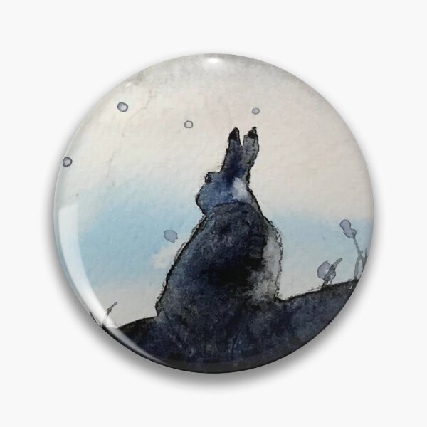 Item preview, Mountain Hare in Snowy Mountains - Watercolour designed and sold by Double Dutch Designs.