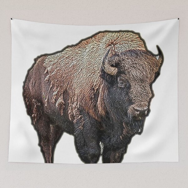 Item preview, Bison designed and sold by designbywhacky.