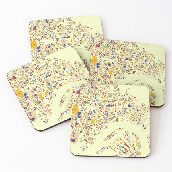 Item preview, Rotterdam Qlimt Style (without text) designed and sold by Data-Driven Map Designs.