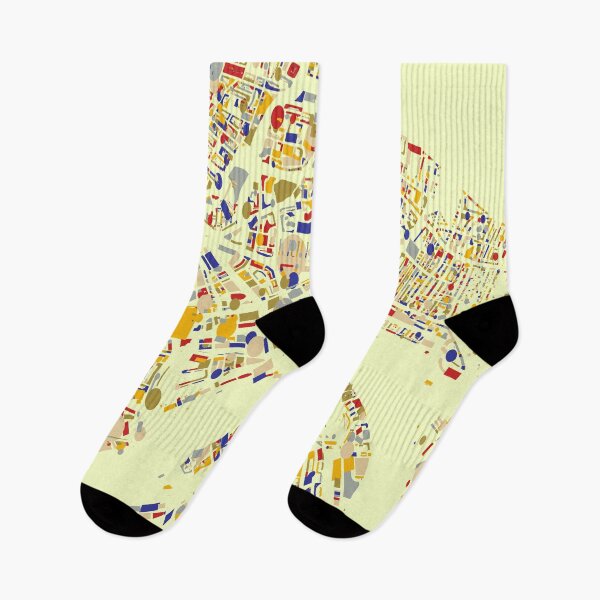 Item preview, Rotterdam Qlimt Style (without text) designed and sold by Data-Driven Map Designs.
