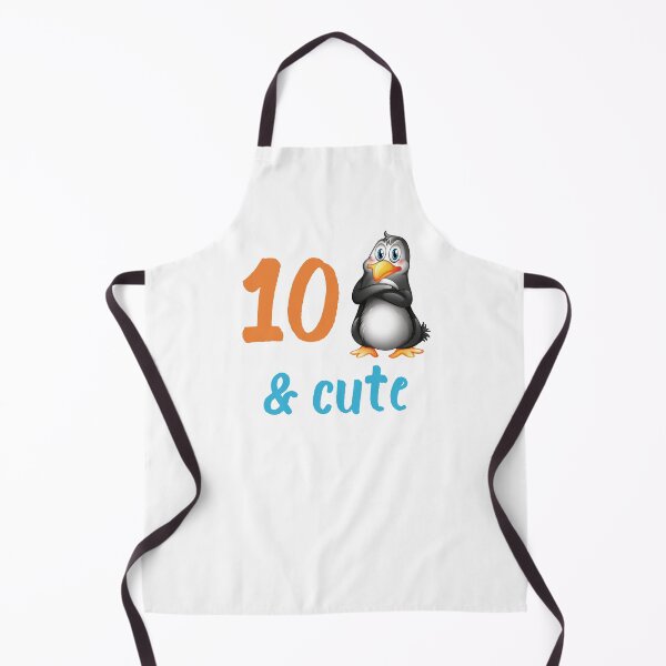 Item preview, Funny Penguin 10th Birthday Gift 10 Year Old Boys Girls Bday Party Outfit designed and sold by FunnySunny T-Shirts.