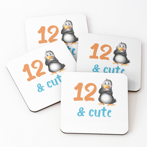 Item preview, Funny Penguin 12th Birthday Gift 12 Year Old Boys Girls Bday Party Outfit designed and sold by FunnySunny T-Shirts.