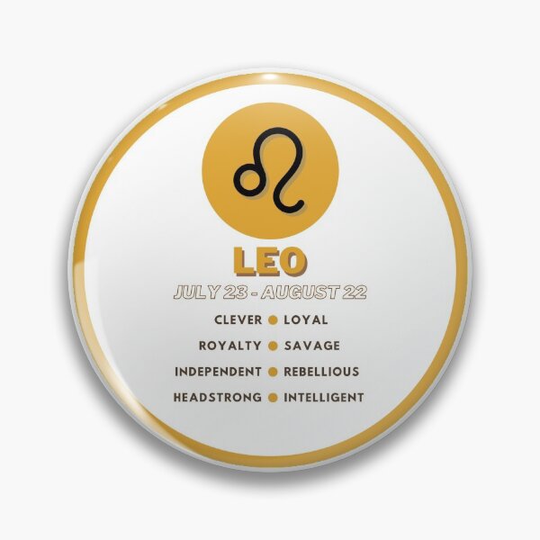 Item preview, Leo Zodiac Sign Facts designed and sold by julianakaye.