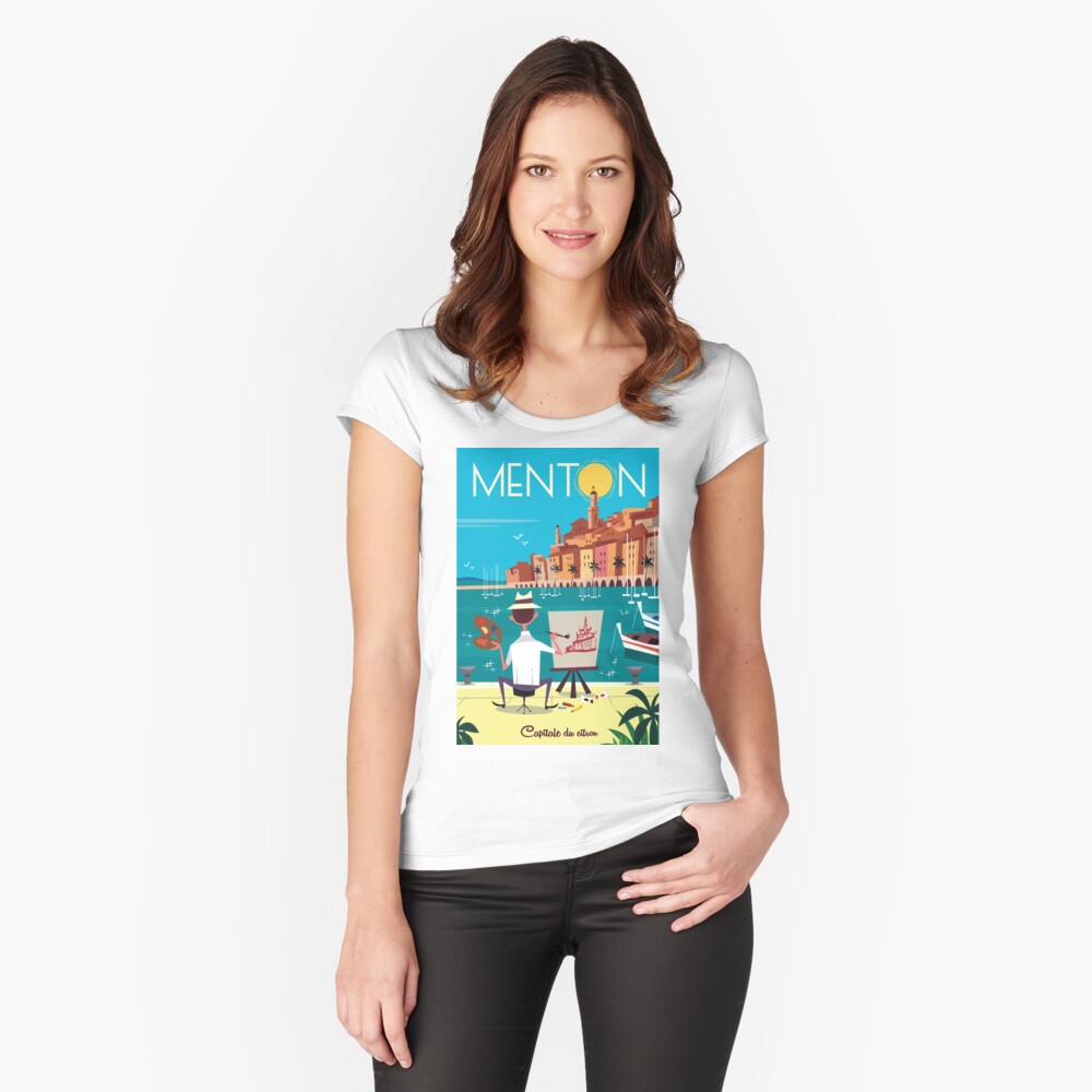 Item preview, Fitted Scoop T-Shirt designed and sold by GAGodel.