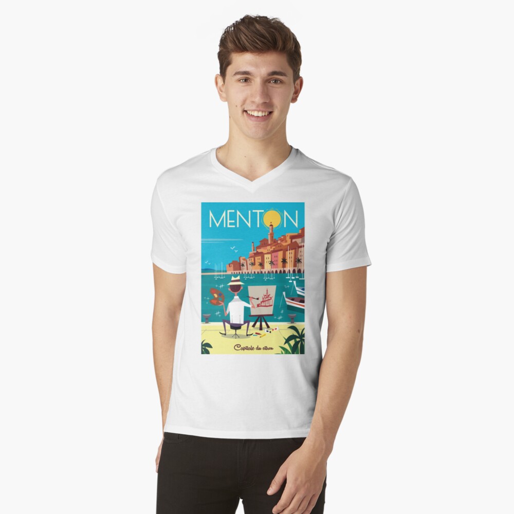 Item preview, V-Neck T-Shirt designed and sold by GAGodel.