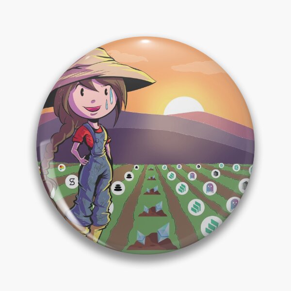 Item preview, DeFi Farmer designed and sold by Crypto Swags.