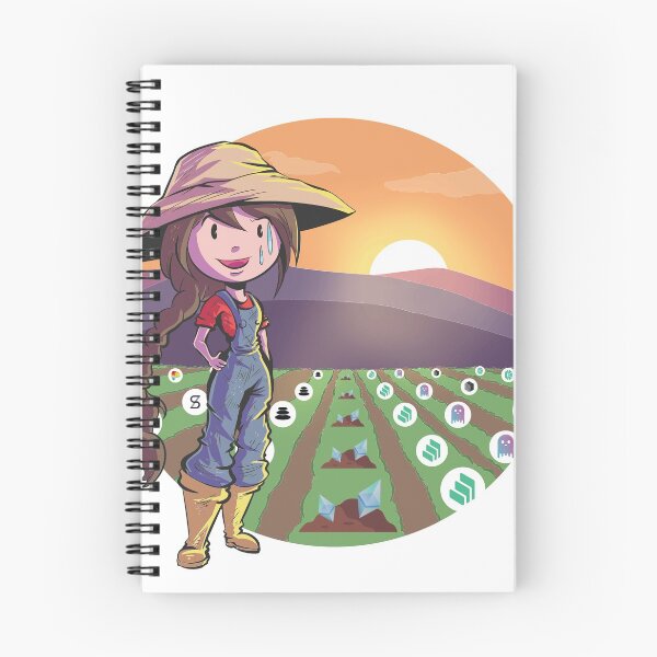 Item preview, DeFi Farmer designed and sold by Crypto Swags.