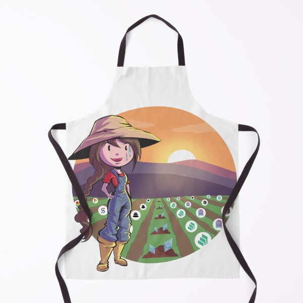 Item preview, DeFi Farmer designed and sold by Crypto Swags.