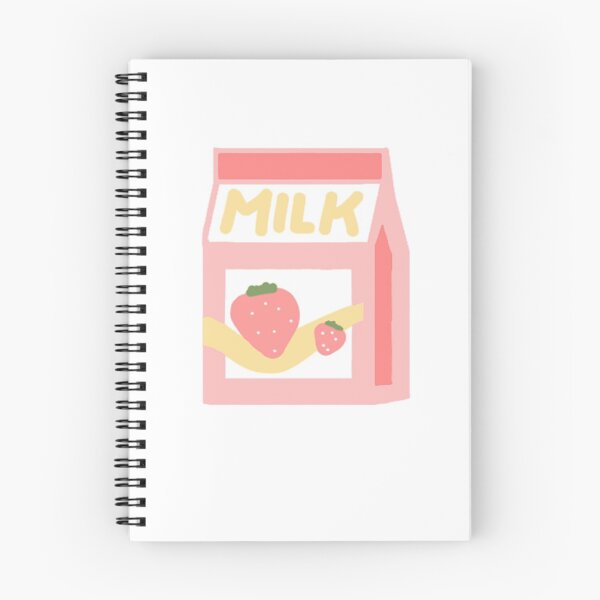 Item preview, Cute Pink Strawberry Milk Carton designed and sold by fluffeeair.