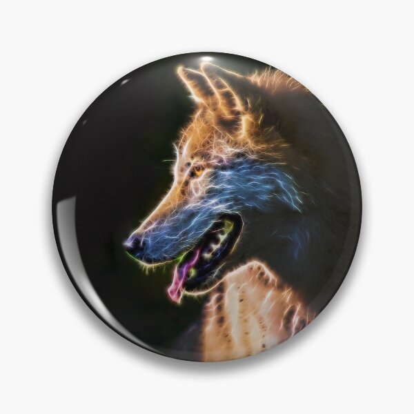Item preview, Power Portrait Of Gray Timber Wolf designed and sold by Sharon McConnell.