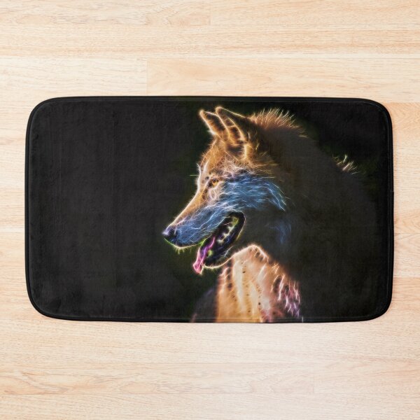 Item preview, Power Portrait Of Gray Timber Wolf designed and sold by Sharon McConnell.