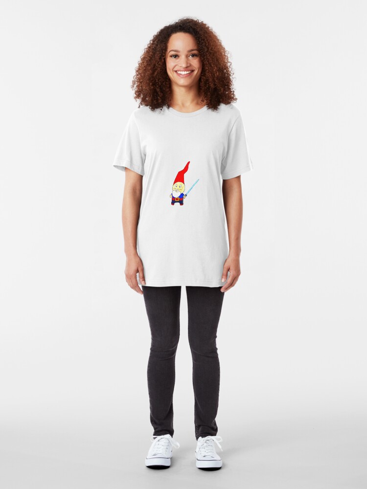 Alternate view of May the Gnomes be With You Slim Fit T-Shirt