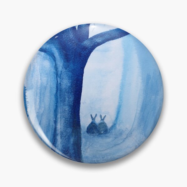 Item preview, Woodland Bunnies Watercolour Painting designed and sold by Double Dutch Designs.