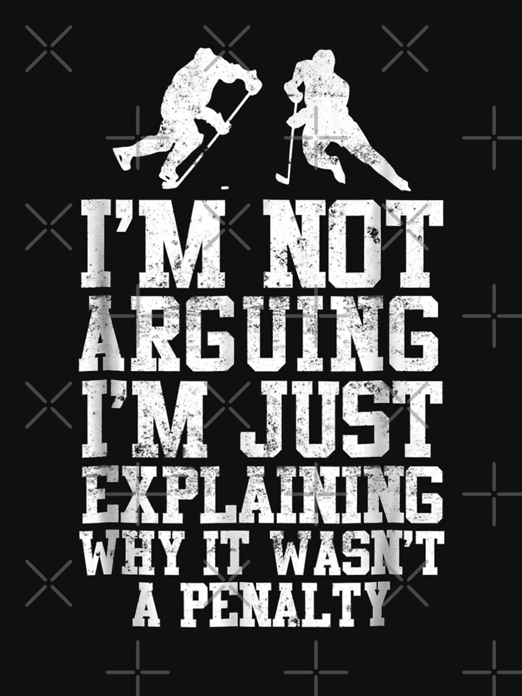 "Funny Hockey Cool Gag Gift Novelty Graphic " Tshirt by