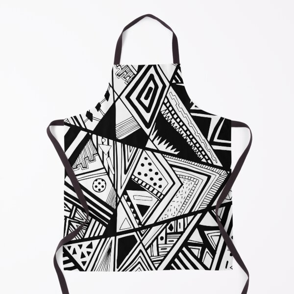 Item preview, black and white doodle designed and sold by Pointit.