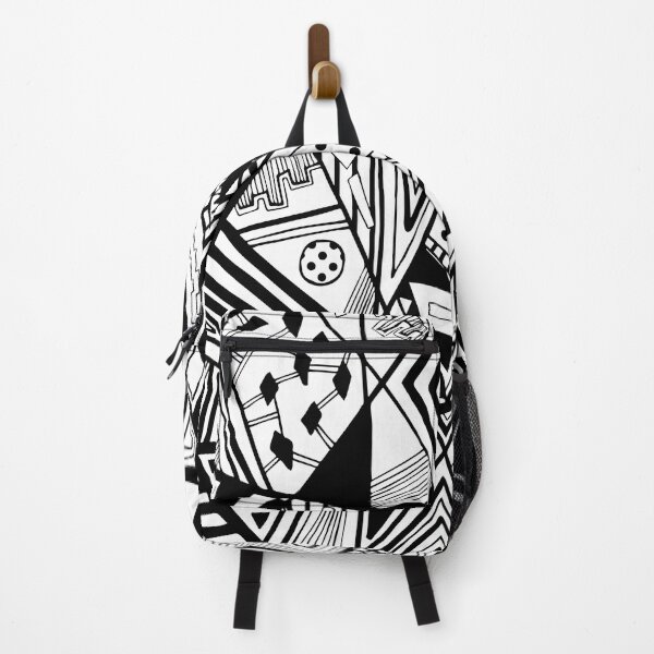 Item preview, black and white doodle designed and sold by Pointit.