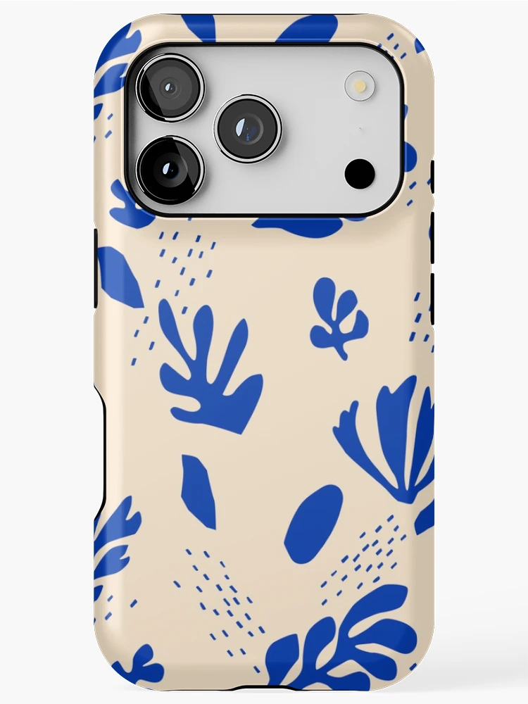 Thumbnail 1 of 4, iPhone Case, Blue Pattern designed and sold by Pointit.