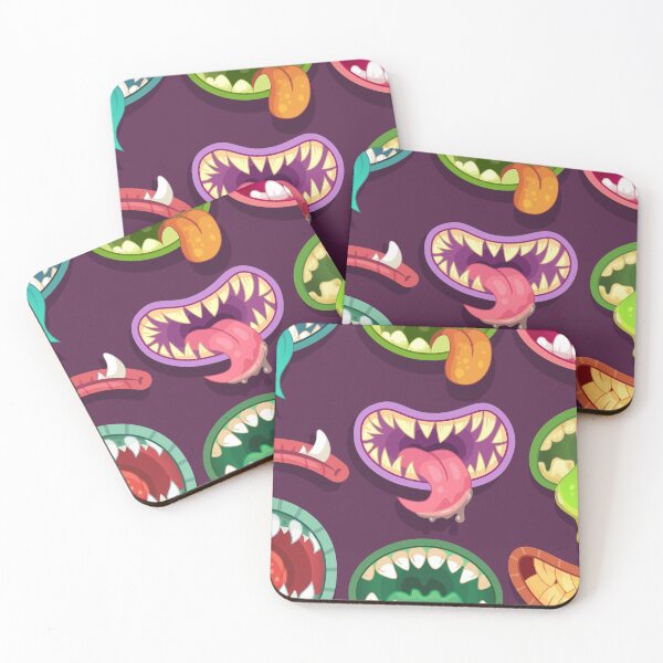 Item preview, Cartoon monster faces designed and sold by A Little Shop of Light.